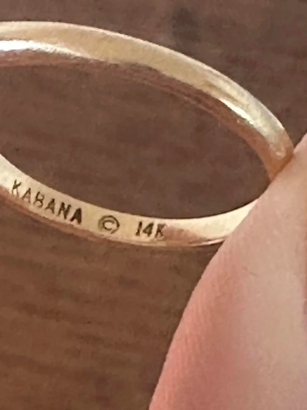 14k Gold Kabana Signet Ring with Black Onyx Accent - Women's Jewelry